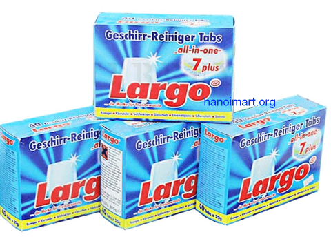 Viên rửa chén Largo 7 in 1, lựa chọn số một, lựa chọn thông minh